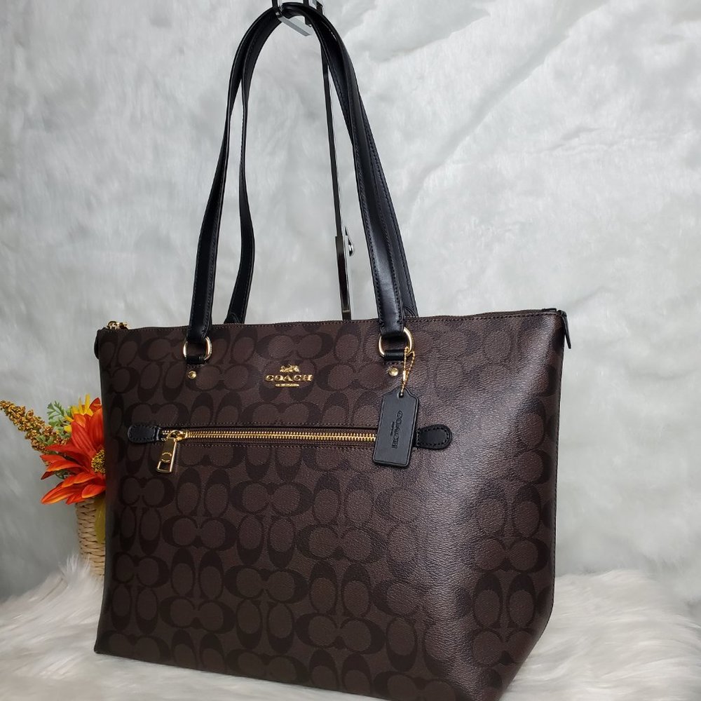 COACH GALLERY TOTE AND WALLET COMBO - Picture 3 of 9